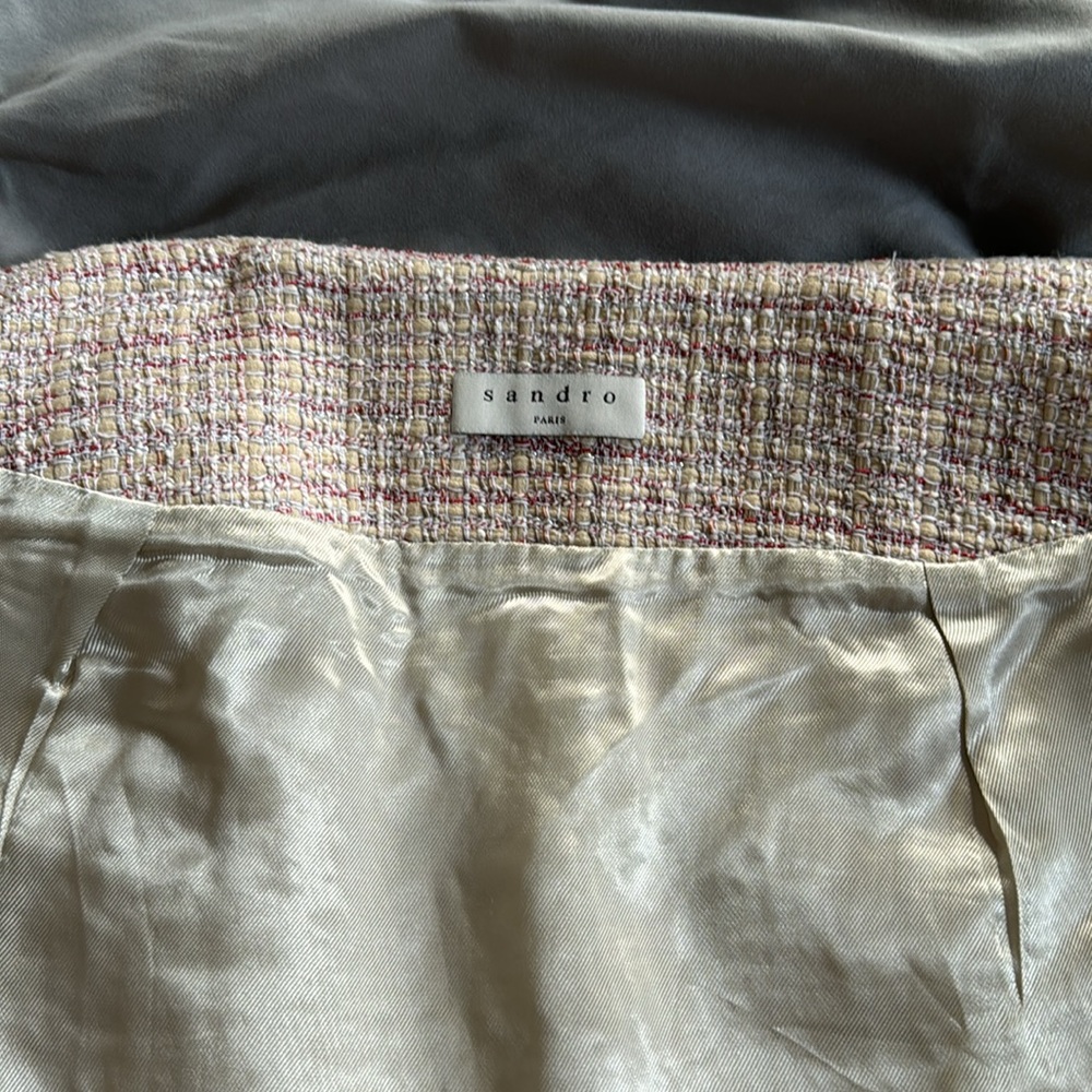 Sandro tweed skirt - Picture 7 of 9